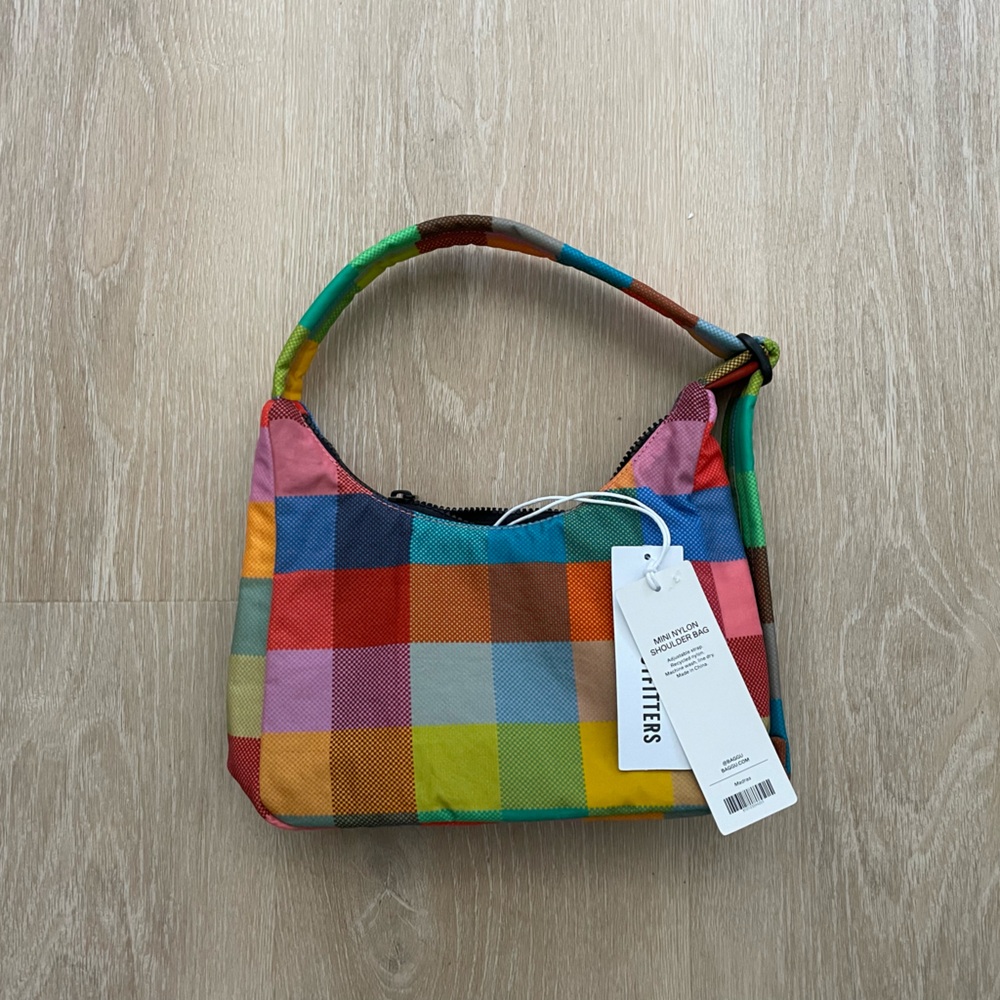 BAGGU Mini Shoulder Bag MADRAS UO Exclusive